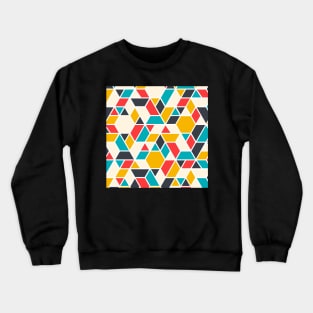 Abstract Geo - Brights Crewneck Sweatshirt